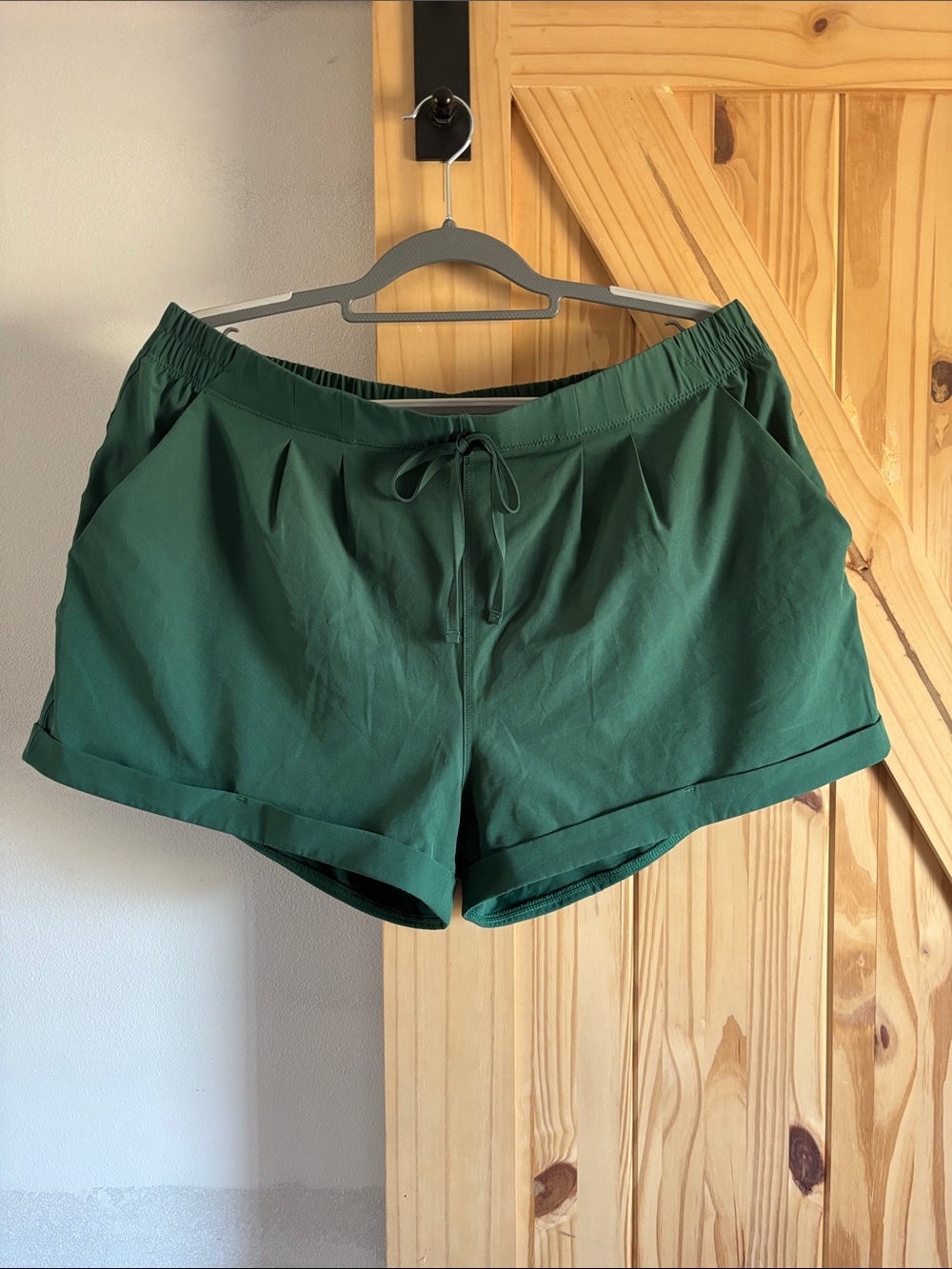 ZYIA Forest Green Summer Shorts